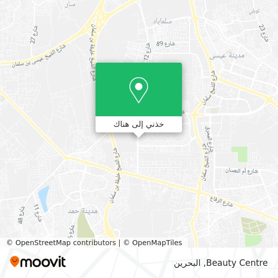 خريطة Beauty Centre