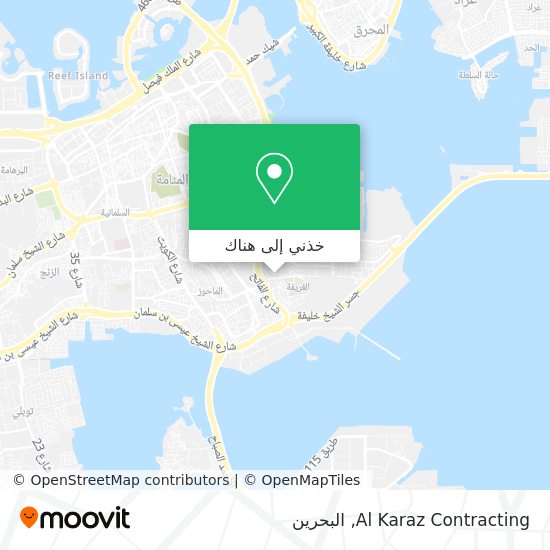 خريطة Al Karaz Contracting