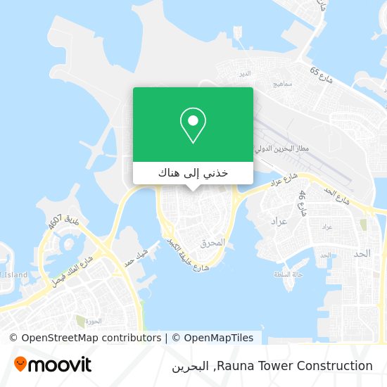 خريطة Rauna Tower Construction