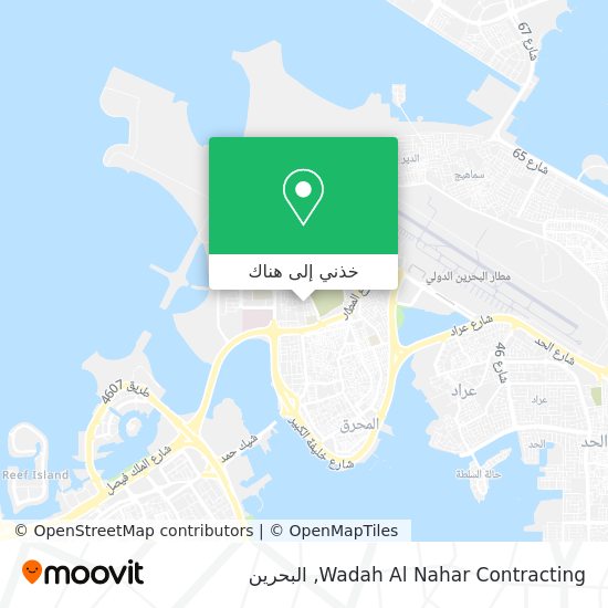 خريطة Wadah Al Nahar Contracting