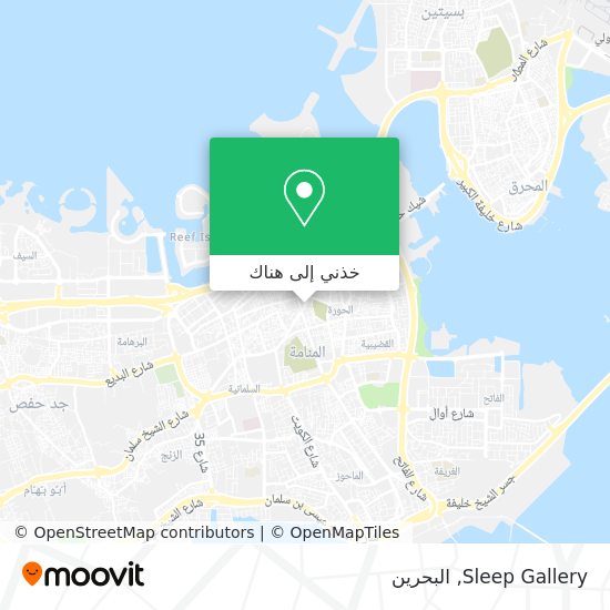 خريطة Sleep Gallery