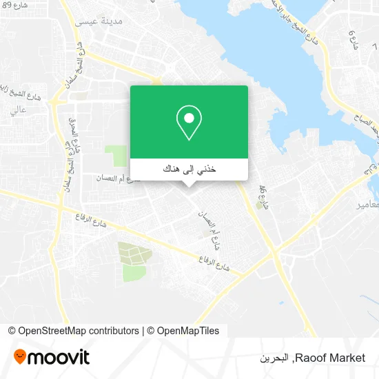 خريطة Raoof Market
