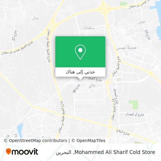 خريطة Mohammed Ali Sharif Cold Store