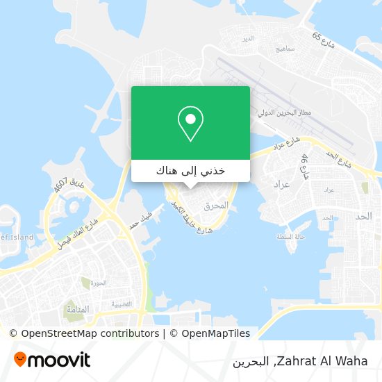 خريطة Zahrat Al Waha