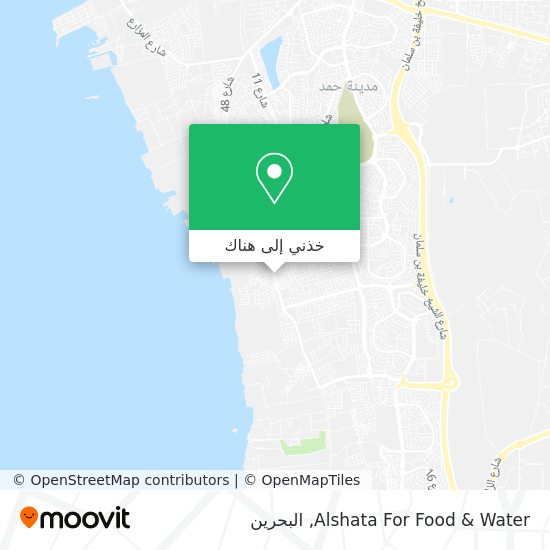 خريطة Alshata For Food & Water