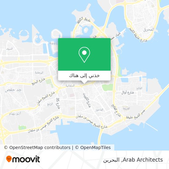 خريطة Arab Architects