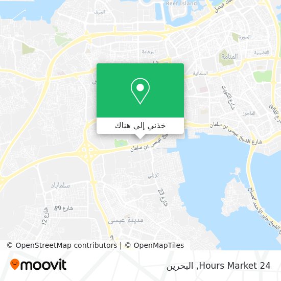خريطة 24 Hours Market