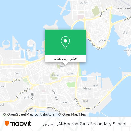 خريطة Al-Hoorah Girls Secondary School