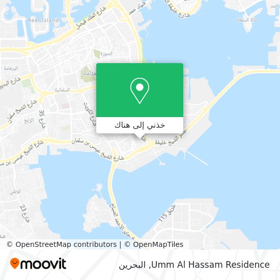 خريطة Umm Al Hassam Residence