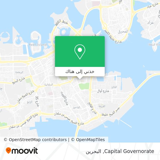 خريطة Capital Governorate