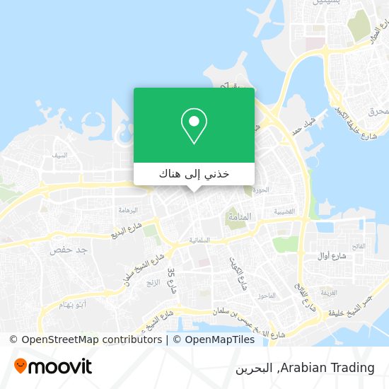 خريطة Arabian Trading