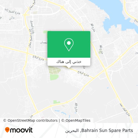 خريطة Bahrain Sun Spare Parts