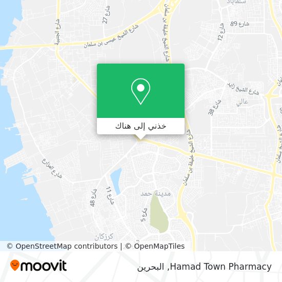 خريطة Hamad Town Pharmacy