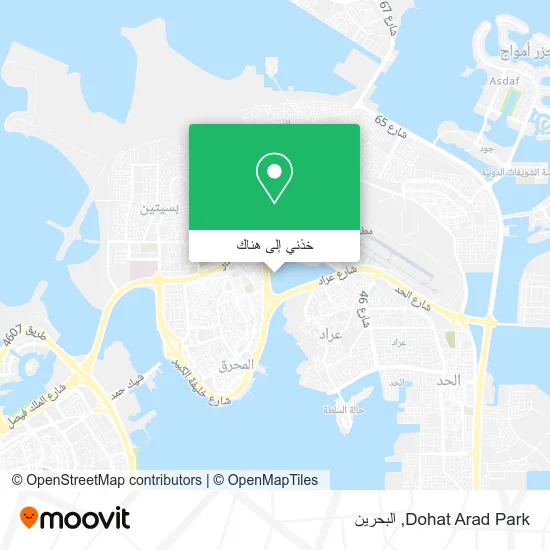 خريطة Dohat Arad Park