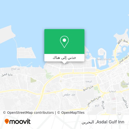 خريطة Asdal Gulf Inn