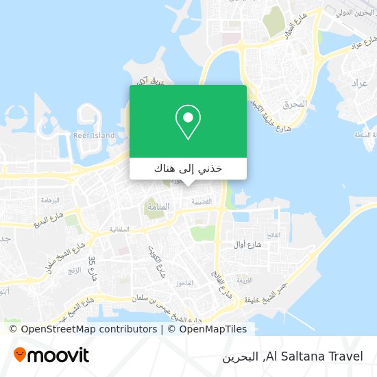 خريطة Al Saltana Travel