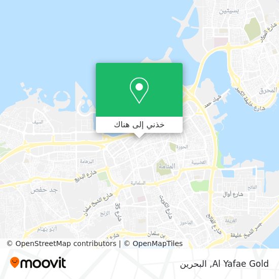 خريطة Al Yafae Gold
