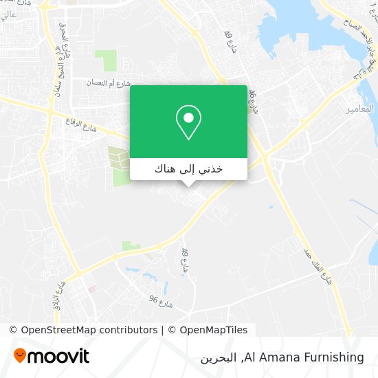 خريطة Al Amana Furnishing