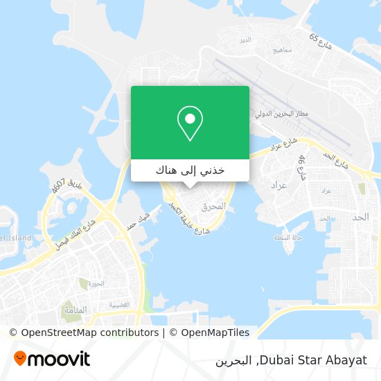 خريطة Dubai Star Abayat