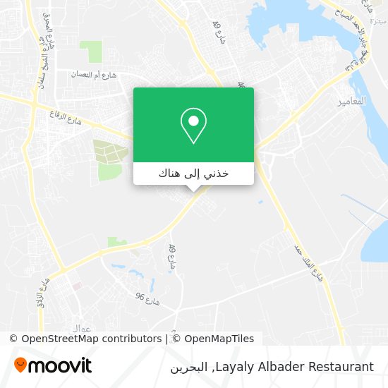 خريطة Layaly Albader Restaurant