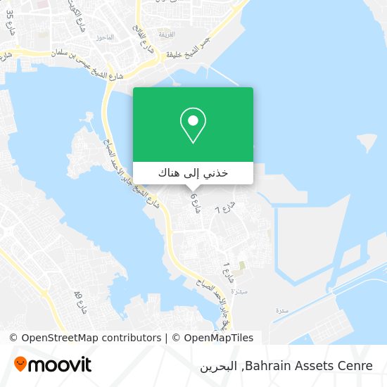 خريطة Bahrain Assets Cenre