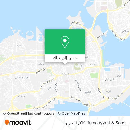 خريطة Y.K. Almoayyed & Sons