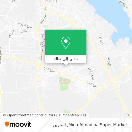 خريطة Mina Almadina Super Market
