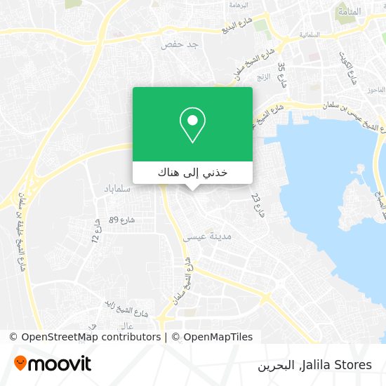 خريطة Jalila Stores