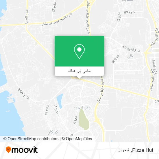 خريطة Pizza Hut