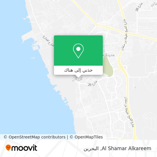 خريطة Al Shamar Alkareem