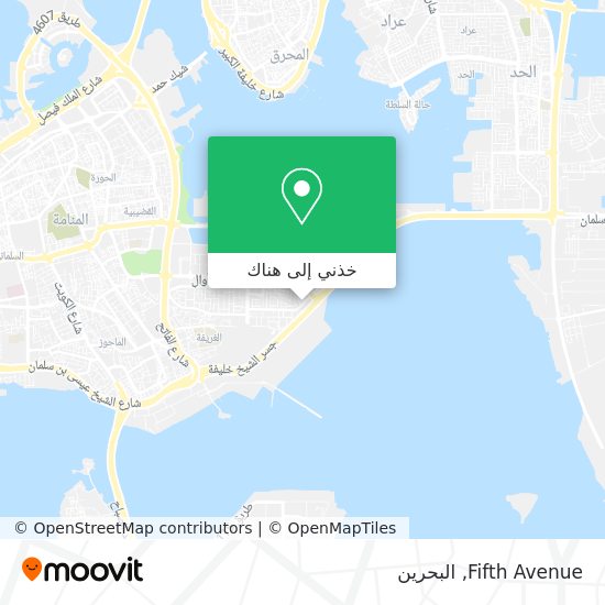 خريطة Fifth Avenue