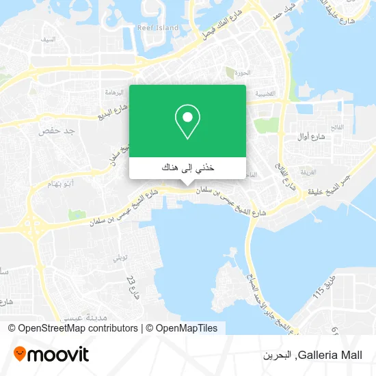 خريطة Galleria Mall