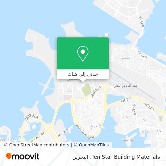 خريطة Ten Star Building Materials