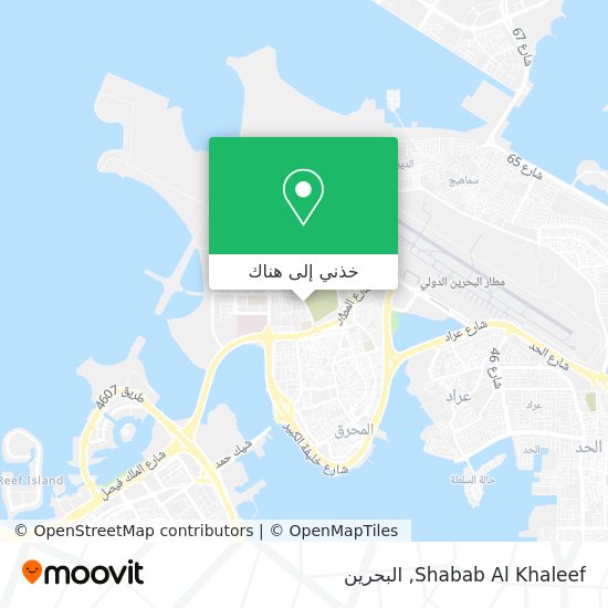خريطة Shabab Al Khaleef