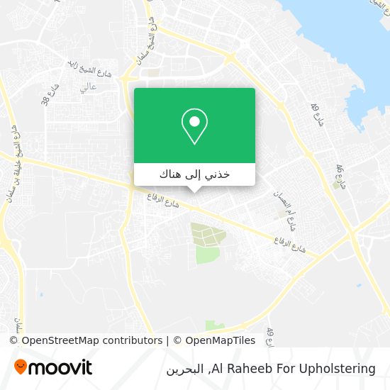 خريطة Al Raheeb For Upholstering