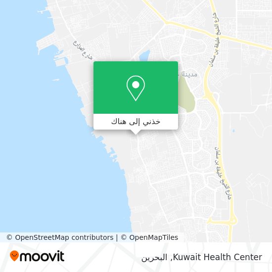 خريطة Kuwait Health Center