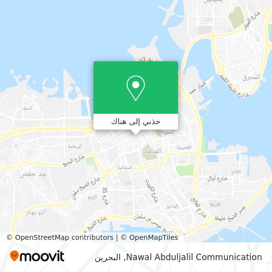 خريطة Nawal Abduljalil Communication