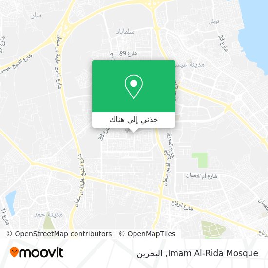 خريطة Imam Al-Rida Mosque