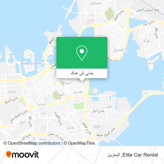 خريطة Elite Car Rental