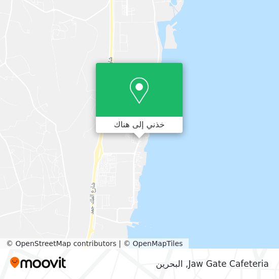 خريطة Jaw Gate Cafeteria