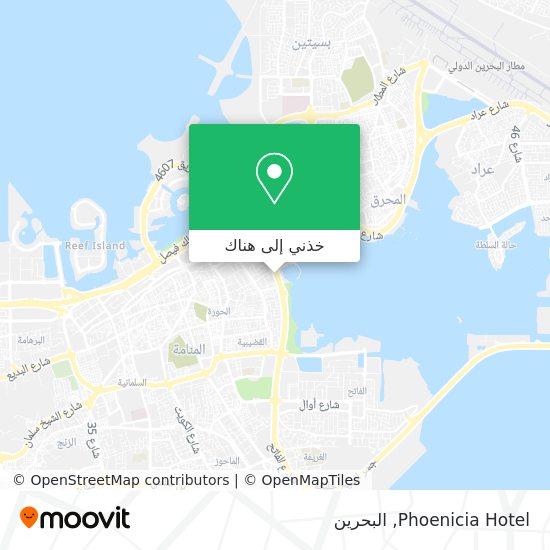 خريطة Phoenicia Hotel