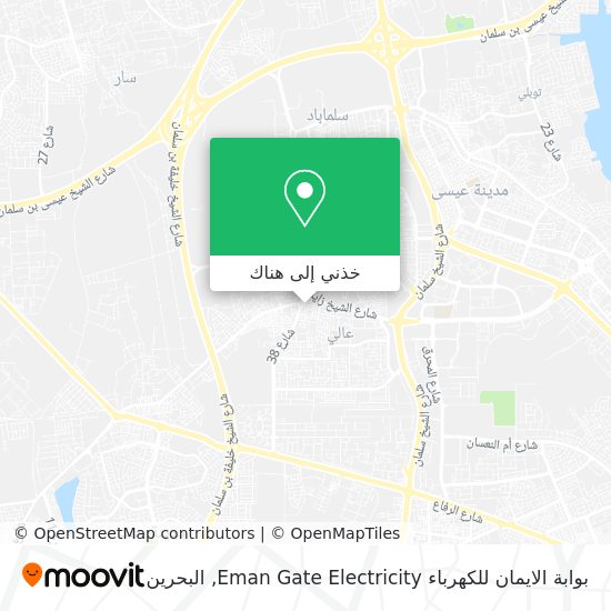 خريطة بوابة الايمان للكهرباء Eman Gate Electricity