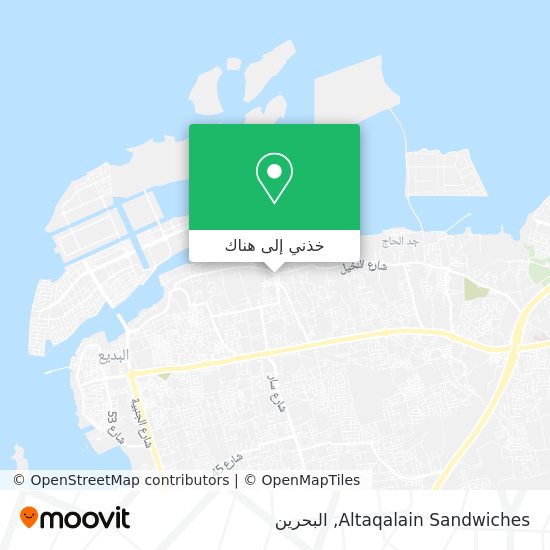 خريطة Altaqalain Sandwiches