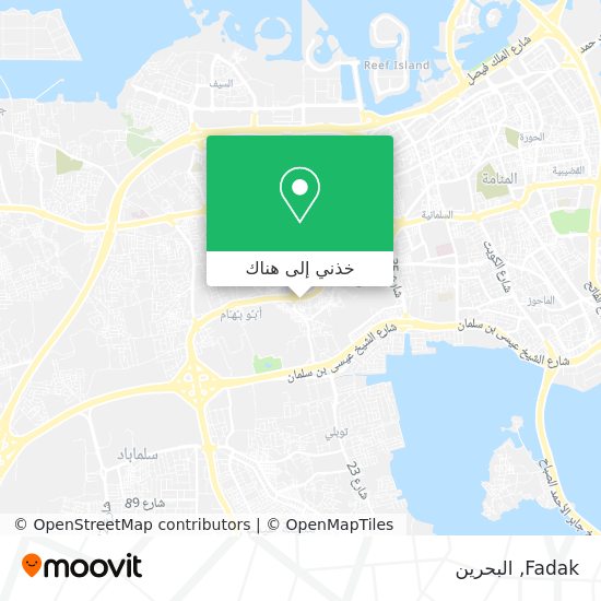 خريطة Fadak