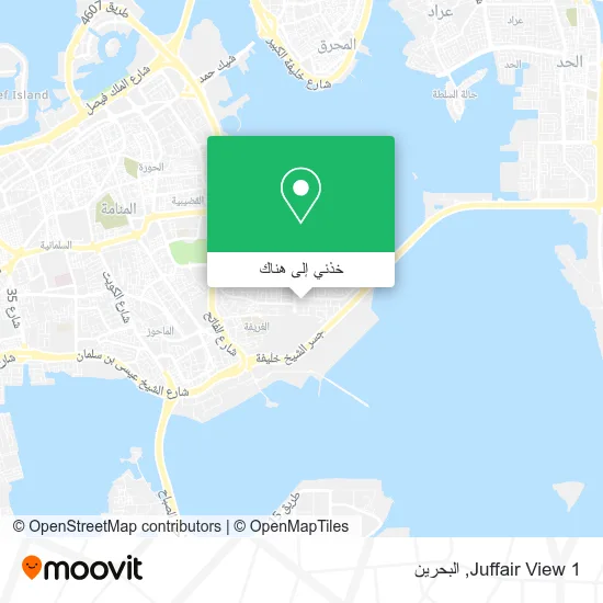 خريطة Juffair View 1