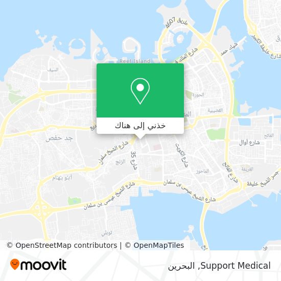خريطة Support Medical