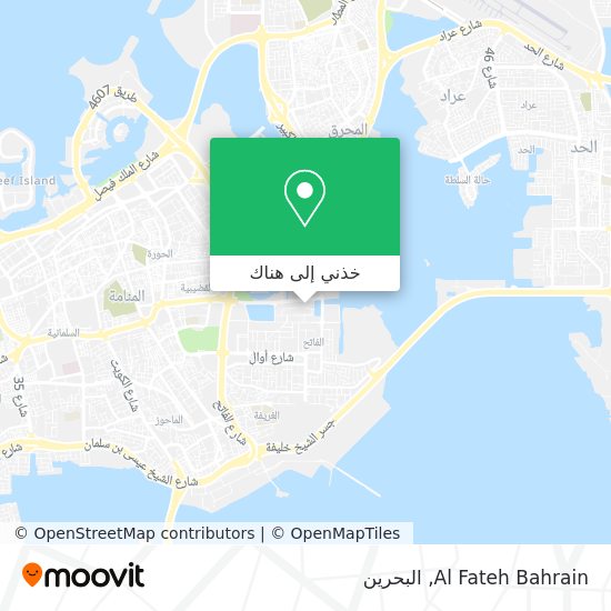 خريطة Al Fateh Bahrain