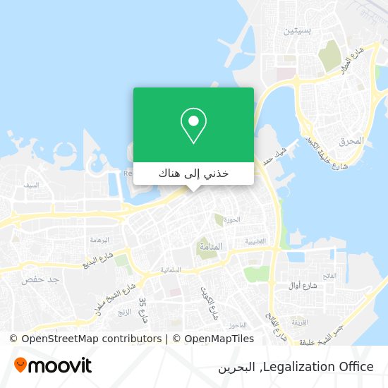 خريطة Legalization Office