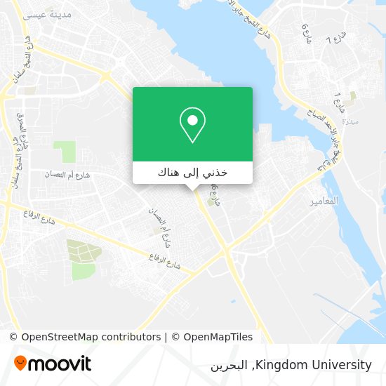 خريطة Kingdom University