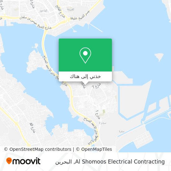 خريطة Al Shomoos Electrical Contracting